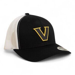 Vanderbilt Commodores Black YP Snapback Hat- Black/ White
